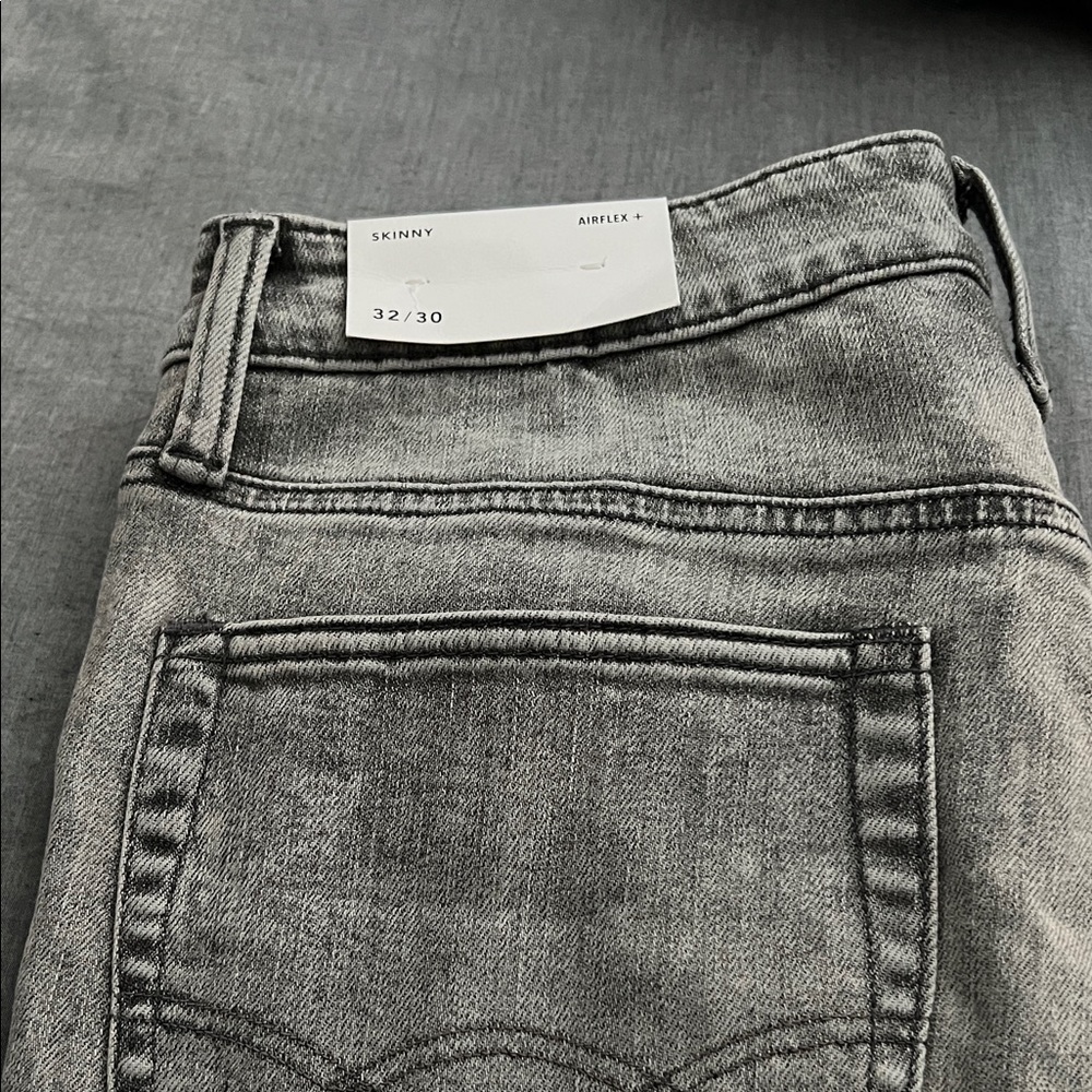 American Eagle Outfitters Gray Skinny Jeans